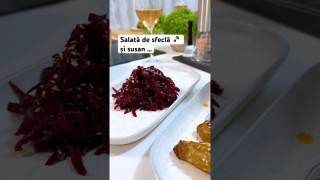 Salată de sfeclă 🫜 cu susan tras la tigaie …